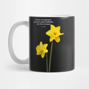 Daffodils Quotation Mug